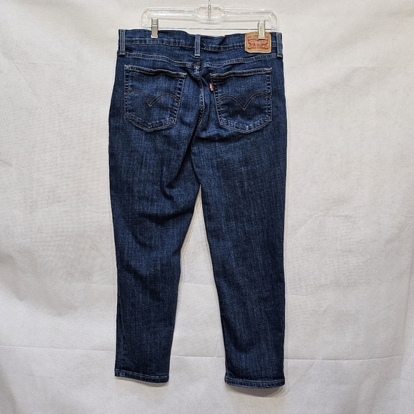 Levi's Boyfriend Medium Wash Blue Denim Jeans Size 31 - Picture 3 of 6